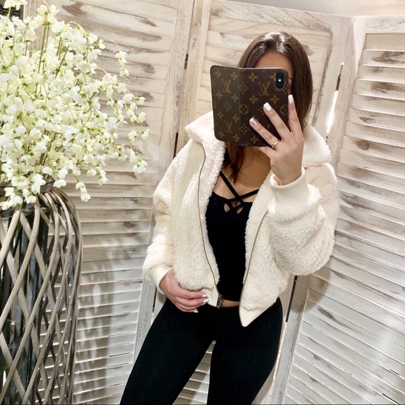 Jackets & Blazers - 2020 Sale Cream Bear Coat